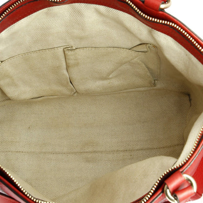 Gucci Soho Convertible Top Handle Bag Leather Small
