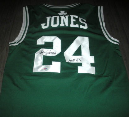 Sam Jones Boston Celtics Hof Psa/Dna/Coa Signed
