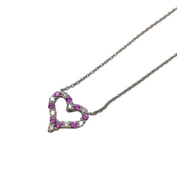 Tiffany & Co. Sentimental Heart Diamond, Pink Sapphire, Mini Diamond