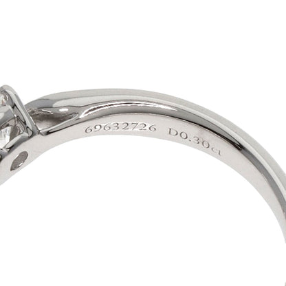 Tiffany&Co. Ring 1P Diamond Platinum Pt950
