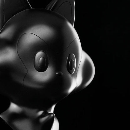 Tide (Tatsuhiro Ide) Statue Cat Limited Edition 50 Bronze Sculpture Black Coa