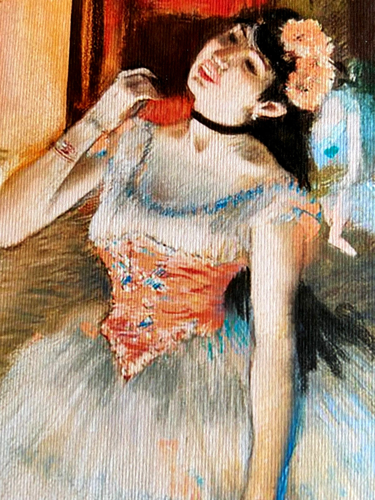 Edgar Degas Lithograph From An Coa Pastel, Hand Numbered
