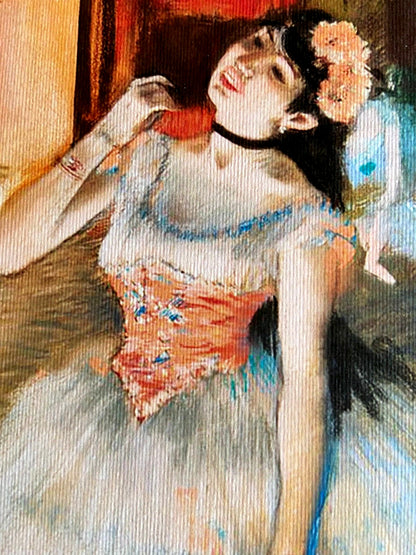 Edgar Degas Lithograph From An Coa Pastel, Hand Numbered