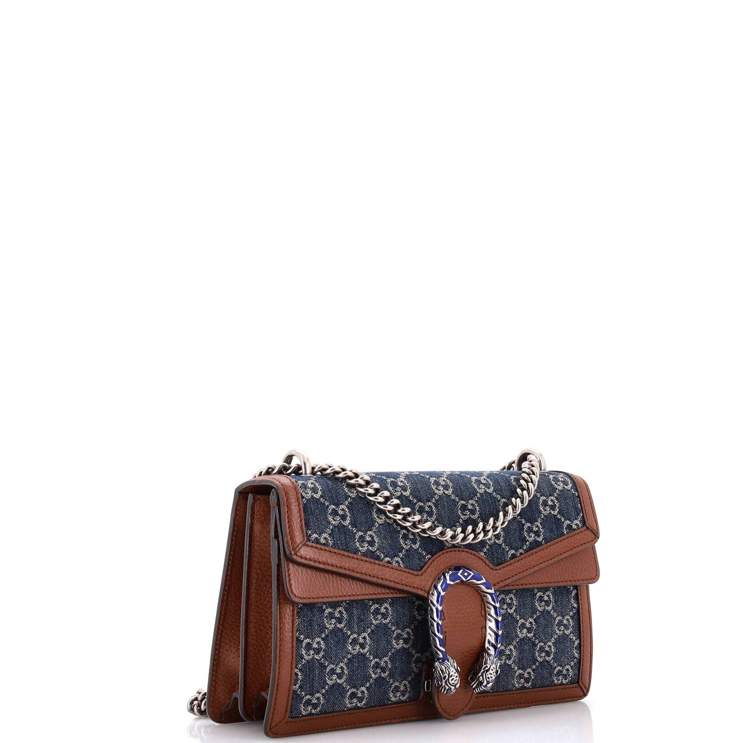 Gucci Dionysus Bag Gg Denim Small