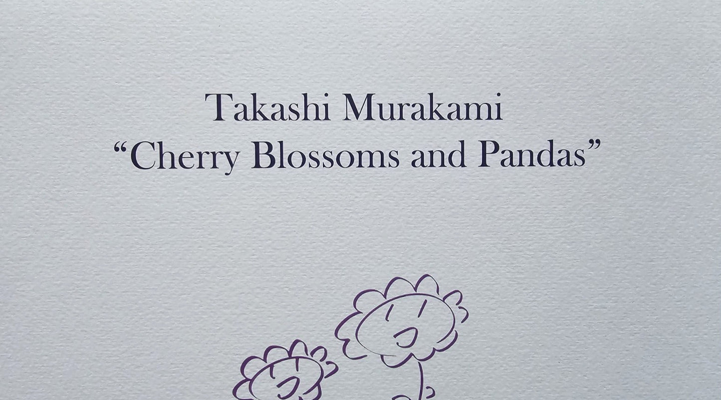 Takashi Murakami Lithograph Coa Numbered In Pencil Limited