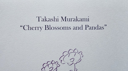 Takashi Murakami Lithograph Coa Numbered In Pencil Limited