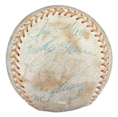 1968 Cleveland Indians Team Autographed (21