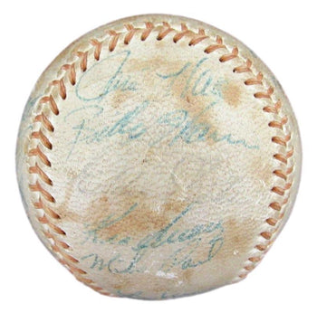 1968 Cleveland Indians Team Autographed (21
