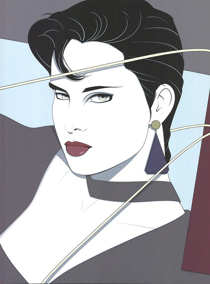Patrick Nagel Commemorative #11 " Serigraph Contemporary