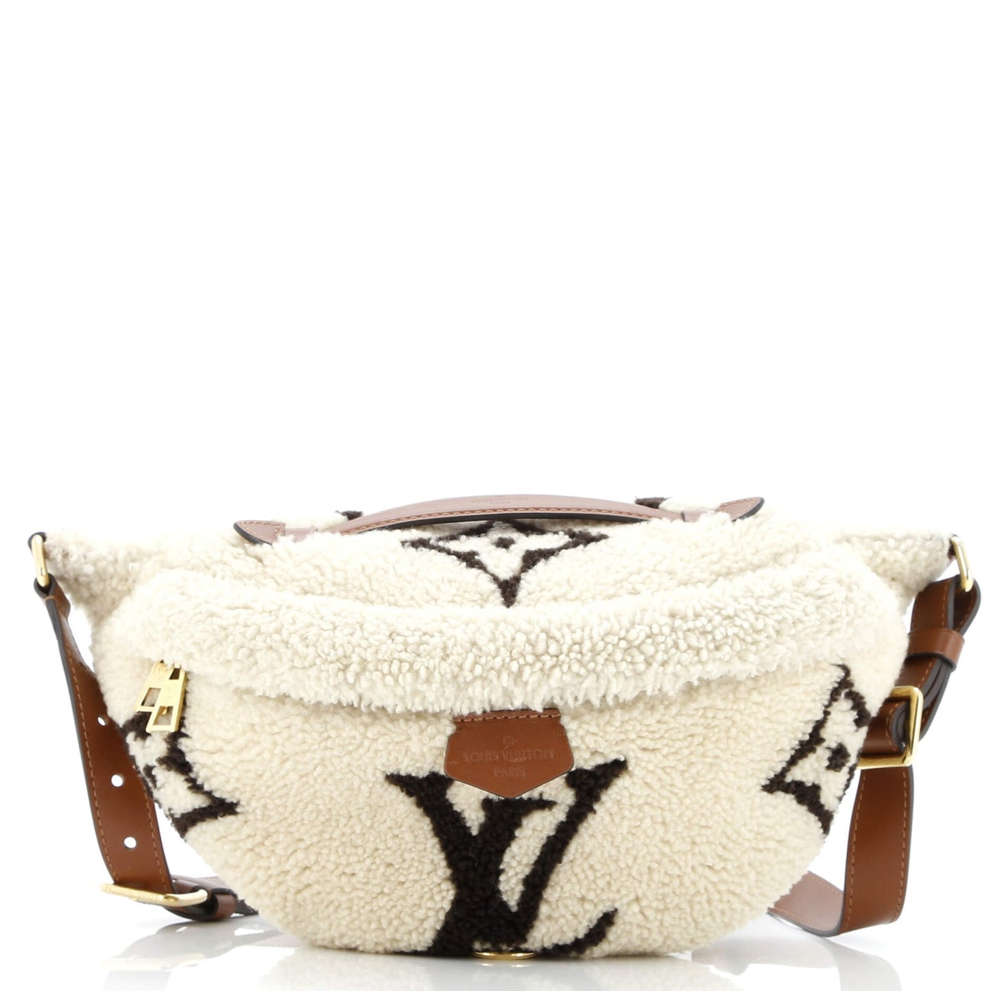 Louis Vuitton Bum Bag Monogram Giant Teddy Fleece