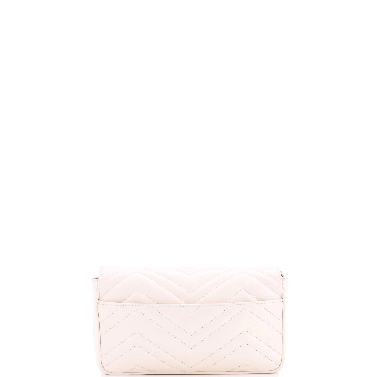 Gucci Gg Marmont Wallet On Chain Matelasse Leather Mini