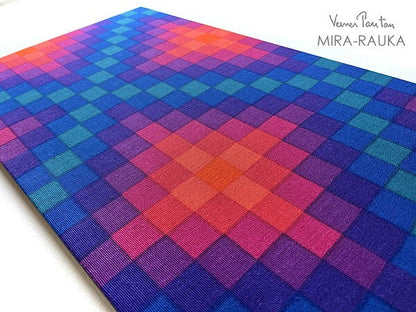 Excellent Verner Panton Mira-Rauka Multi Color Wall Art Board Fabric Mid Century