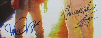 Michael J Fox/Christopher Lloyd Sign/Auto 16X20