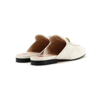 Gucci Women'S Princetown Mules Gg Matelasse Leather