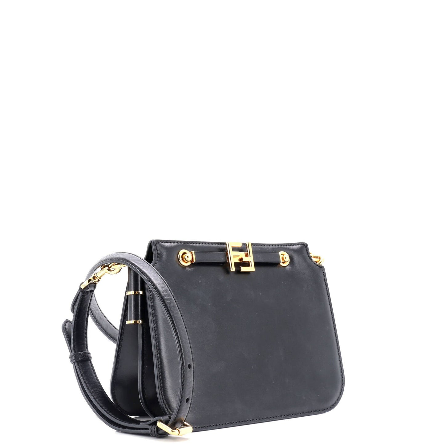 Fendi Touch Shoulder Bag Leather