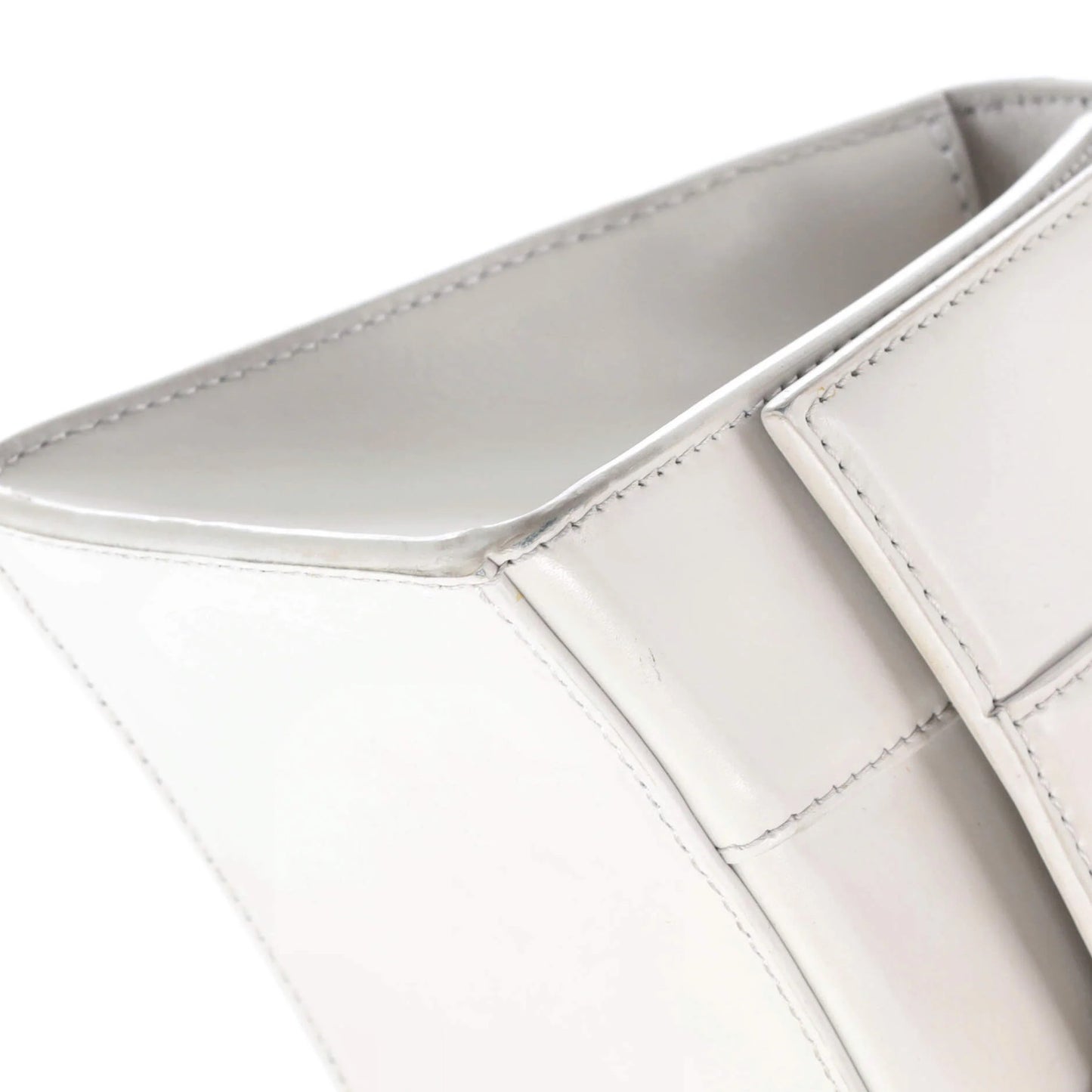 Balenciaga Hourglass Top Handle Bag Leather Small