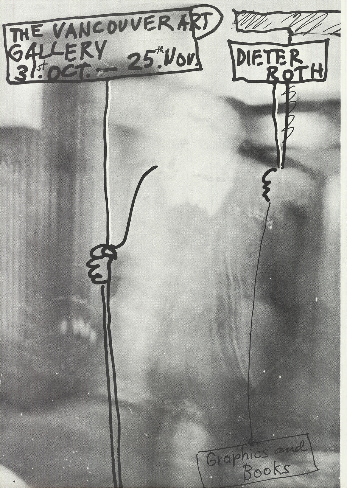 Dieter Roth Graphics And Books " Offset Lithograph Contemporary Blac