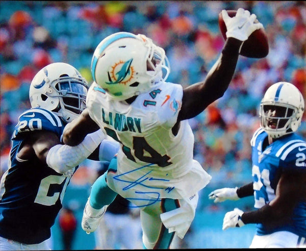 Jarvis Landry Autographed The Catch 16X20 Photo