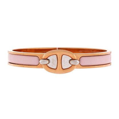 Hermes Mini Clic Chaine D'Ancre Bracelet Metal And Enamel