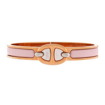 Hermes Mini Clic Chaine D'Ancre Bracelet Metal And Enamel