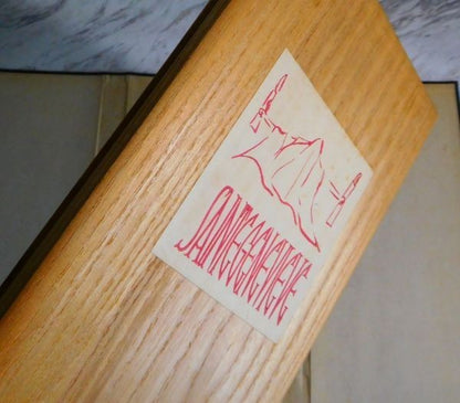 Paul Claudel Sainte Genevieve 1923 Tokyo Limited Ed. No.607 Woodblock Prints Jap