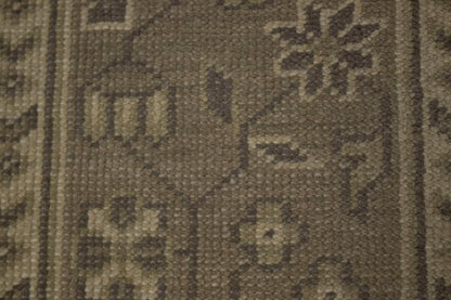 Handmade Extra Large Floral Oriental Rug Low Pile