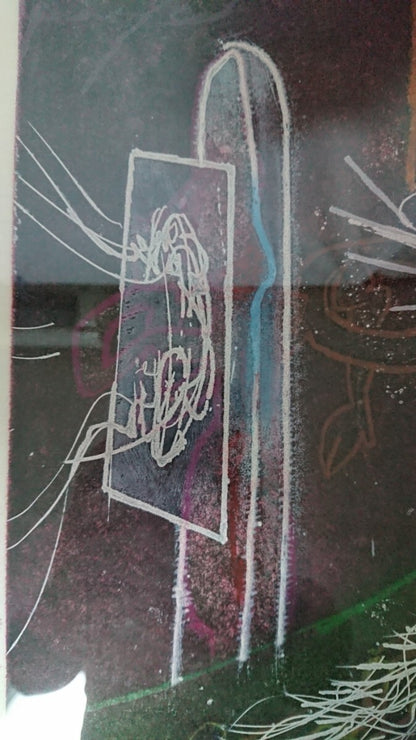 Roberto Matta Original Etching Aquatint 1978 Ed100 Signed Surrealism Art Print