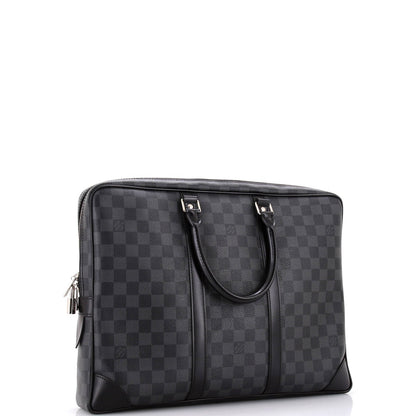 Louis Vuitton Porte-Documents Voyage Briefcase Damier Graphite