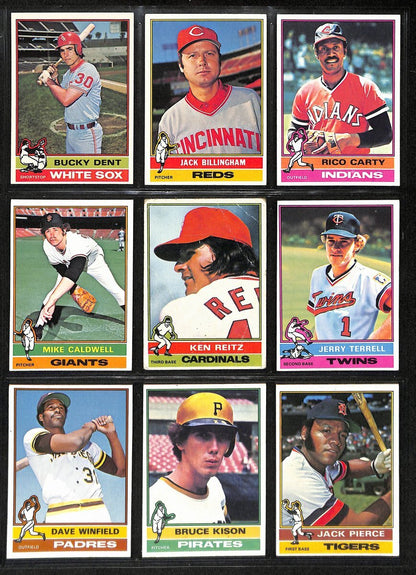 1976 Topps Baseball Complete Set (660) Brett Rc