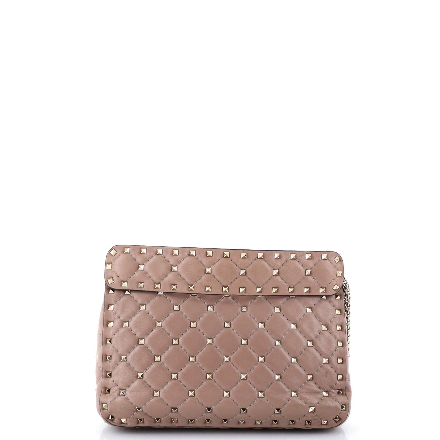 Valentino Garavani Rockstud Spike Flap Bag Quilted Leather Medium