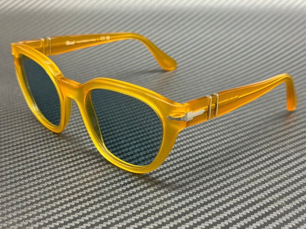 PERSOL PO3379S 204 56 Miele Yellow Blue Unisex 54 mm Sunglasses