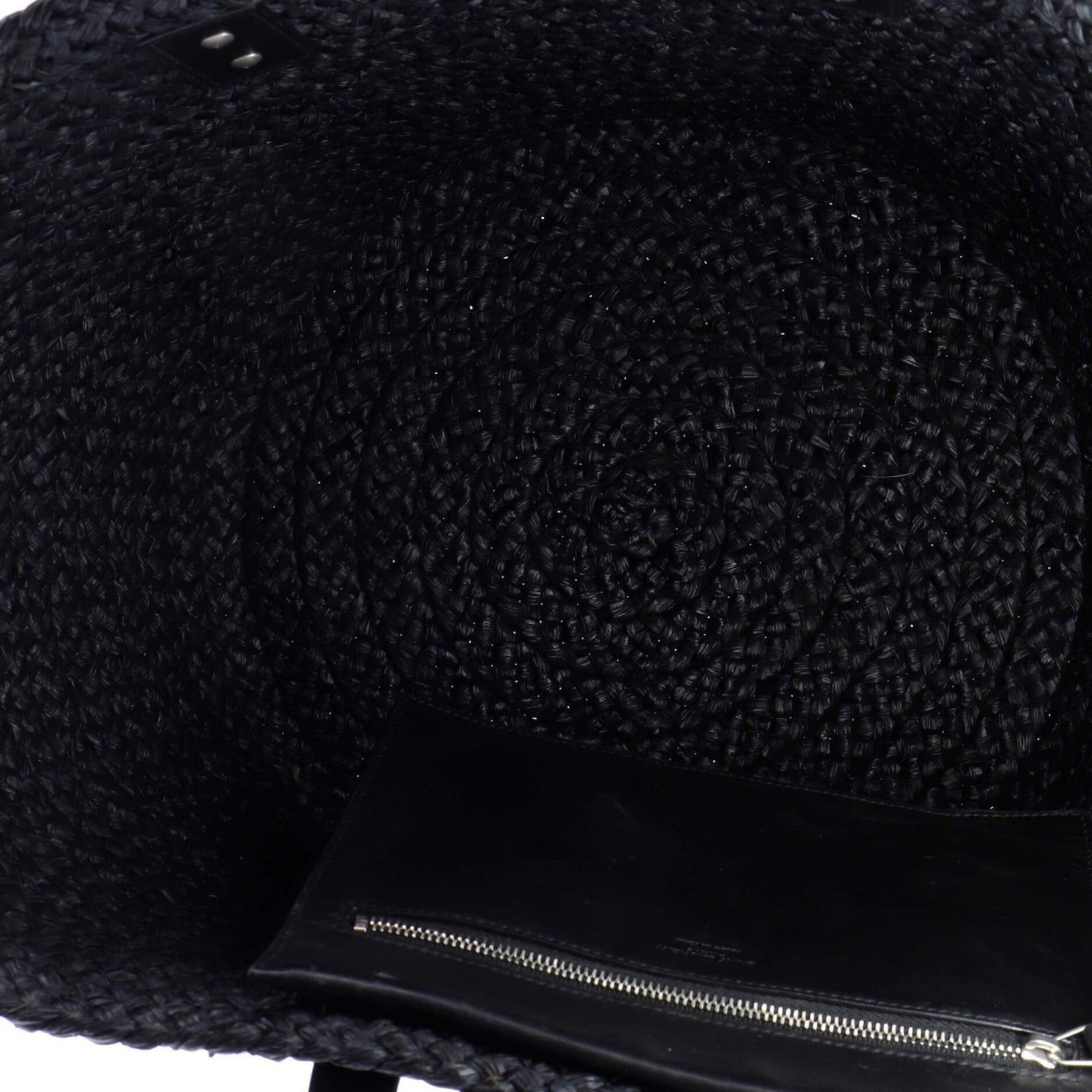 Saint Laurent Panier Basket Shopper Raffia Medium