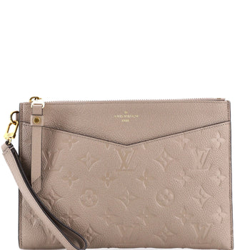 Louis Vuitton Pochette Melanie Monogram Empreinte Leather Mm