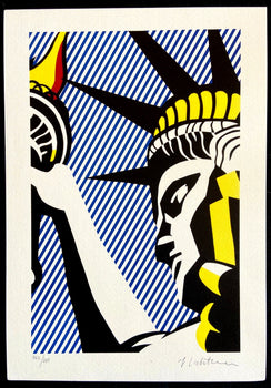 Roy Lichtenstein Lithograph Coa Signed Numbered