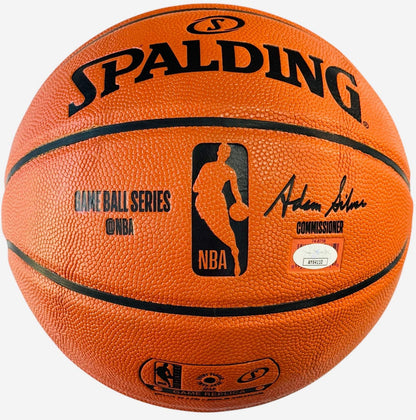Magic Johnson Autographed Spalding Basketball (Jsa)