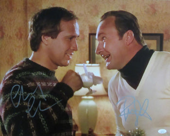 Chevy Chase/Randy Quaid Dual-Signed 16X20 Photo