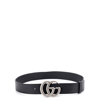 Gucci Gg Marmont Belt Leather Wide