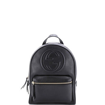 Gucci Soho Chain Backpack Leather