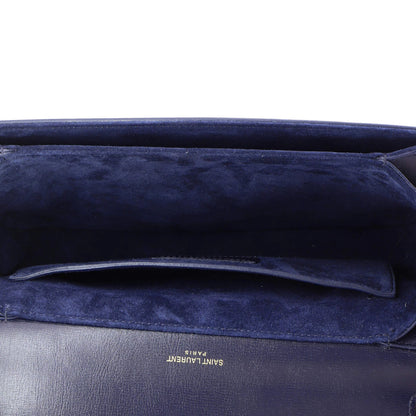 Saint Laurent Bellechasse Shoulder Bag Suede And Leather Medium