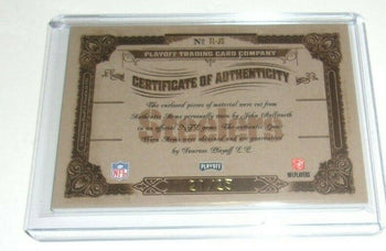John Stallworth Treasures 3-Color Game  Triple