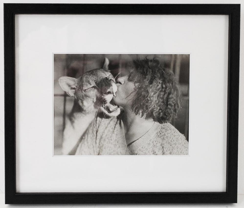 Olga Celeste - Taming The Jungle Original Press Photo Gelatin Silver Print