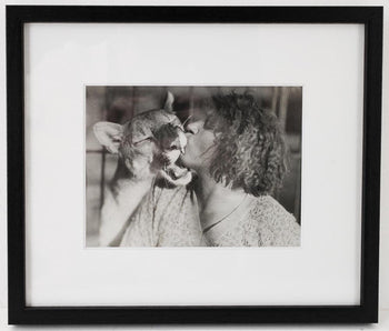 Olga Celeste - Taming The Jungle Original Press Photo Gelatin Silver Print