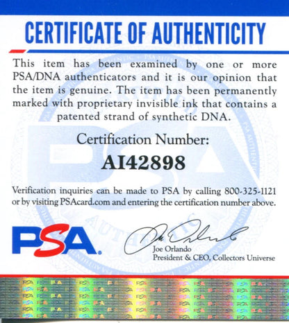 Omar Vizquel Autographed 8X10 Photo (Psa)