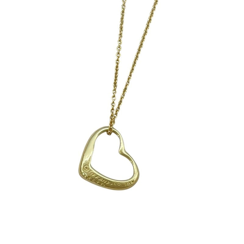 Tiffany & Co. Open Heart Necklace Gold 750