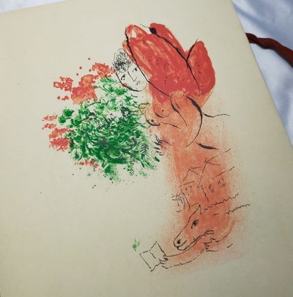 Marc Chagall Journal D'Un Cheval 1952 Limited Edition Book Original Lithographs