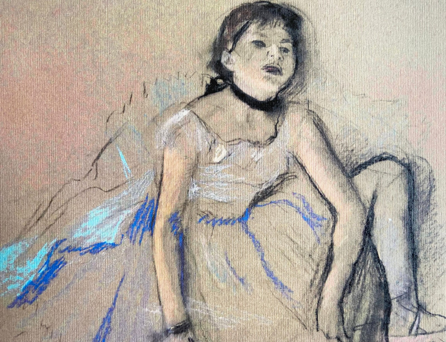 Edgar Degas Lithograph Coa Mourlot Published Signed Cataloged