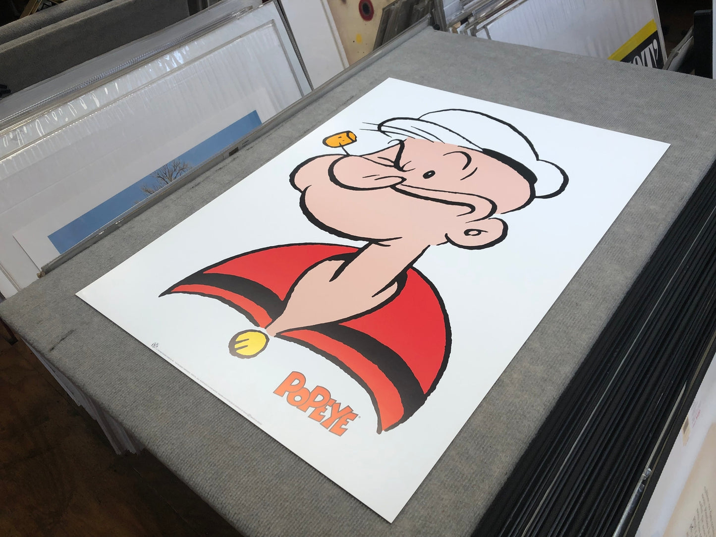 Elzie Segar Popeye " Offset Lithograph Contemporary