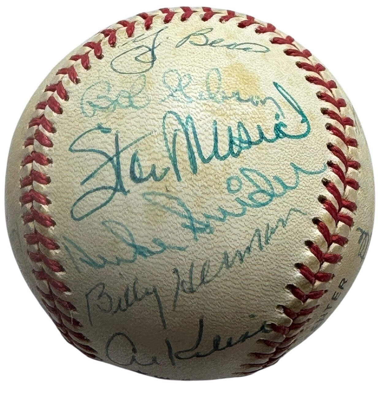 (JSA) MLB Hall Of Famers Autographed Official Baseball