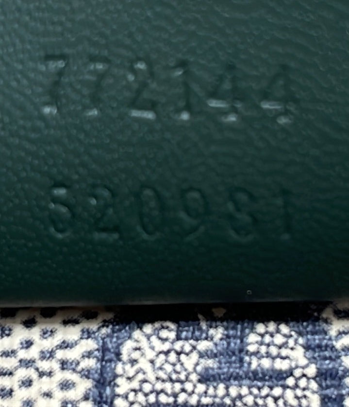 Gucci Logo Shopper Tote Printed Canvas Small