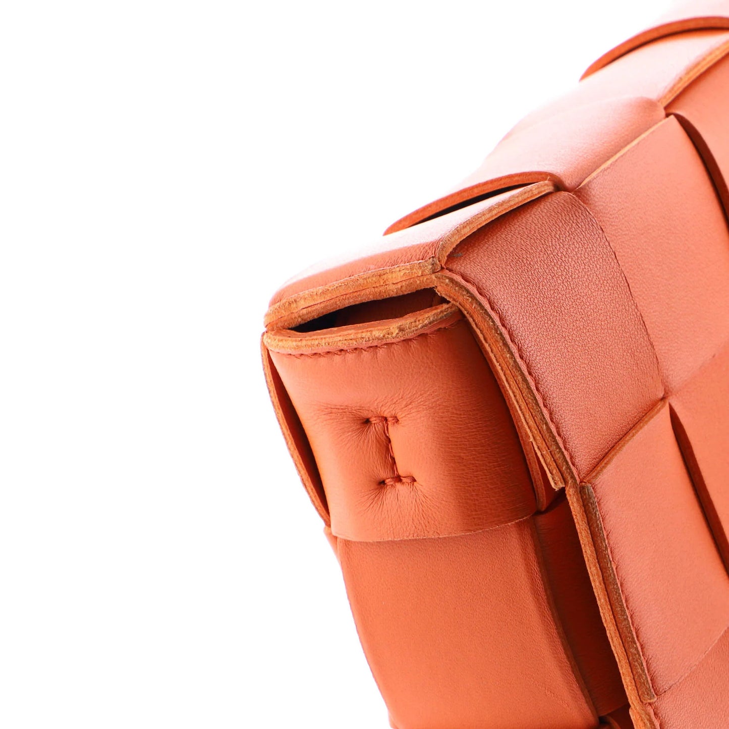 Bottega Veneta Cassette Crossbody Bag Maxi Intrecciato Leather Small